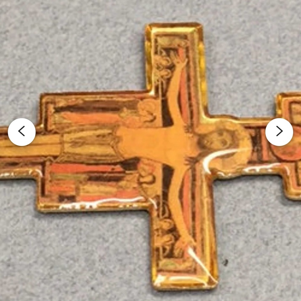 Vintage San Damiano Cross - Picture 6 of 7